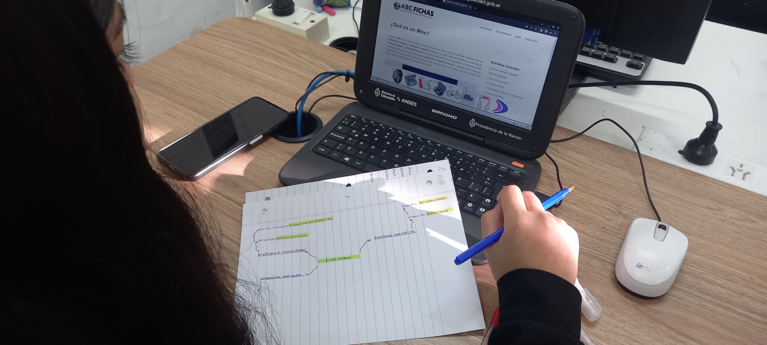 La tecnología en el aula: mapas mentales digitales